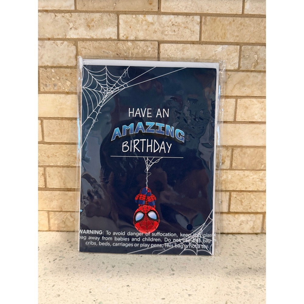 Marvel Spider-Man Amazing Birthday Pop-Up Card